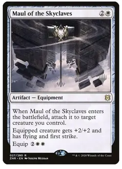 NM Maul of the Skyclaves, MTG, Zendikar Rising, Magic the Gathering, 27 - Image 1