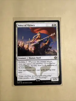 MTG Voice of Victory TDM 0033 R NM Regular - Image 1