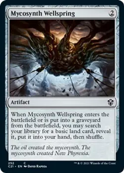 NM - Mycosynth Wellspring [C21 - 252] Commander 2021 - Image 1