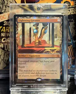 Magic The Gathering | Lightning Greaves Foil | Kaladesh Masterpiece Series MTG - Image 1