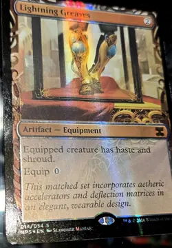 Magic The Gathering | Lightning Greaves Foil | Kaladesh Masterpiece Series MTG - Image 3