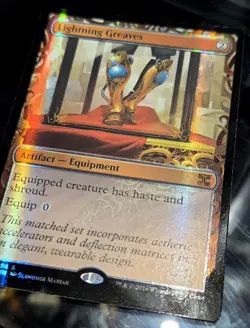 Magic The Gathering | Lightning Greaves Foil | Kaladesh Masterpiece Series MTG - Image 4