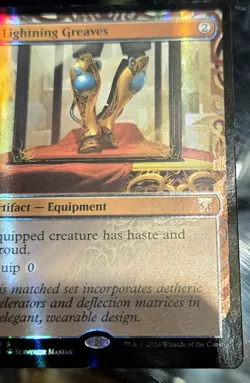 Magic The Gathering | Lightning Greaves Foil | Kaladesh Masterpiece Series MTG - Image 5