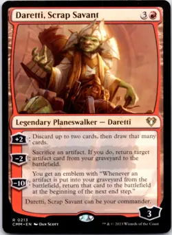 Daretti, Scrap Savant Commander Masters, 213 NM - Image 1
