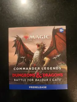 Case of Sealed Commander Legends Battle for Baldur's Gate Prerelease Pack MTG - Image 1