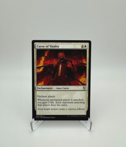 Curse Of Vitality - Commander 2017 - MTG - NM (Near Mint) - Image 1