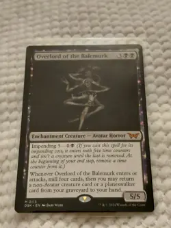 Overlord of the Balemurk - DSK 0113 NM - MTG Magic The Gathering NP Never Play - Image 1