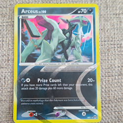 Pokemon Company Arceus AR1 Arceus Holo Rare Basic 70HP ENG 2009 - Image 1