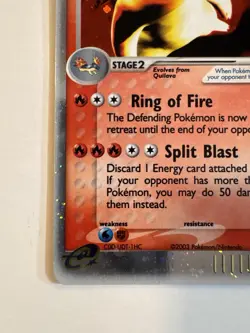 Typhlosion ex 99/100 Sandstorm Holo NM/LP - Pokemon TCG - Image 2