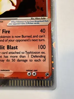 Typhlosion ex 99/100 Sandstorm Holo NM/LP - Pokemon TCG - Image 3
