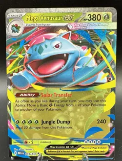 Mega Venusaur ex 003/132 - Double Rare - Pokemon TCG: Mega Evolution - Image 1