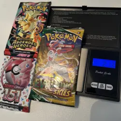 Pokemon 151 Heavy Pack + Ascended Heroes Heavy & Evolving Skies Heavy - NEW - Image 1