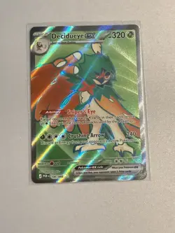 Decidueye ex 100/088 Holo Ultra Rare Perfect Order Pokemon Near Mint - Image 1