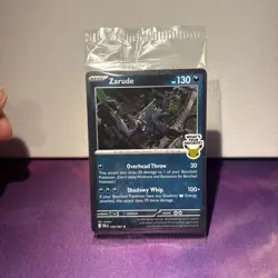 Zarude Pitch black promo gamestop NEW SEALED IN HAND! SHIPS FAST - Image 1