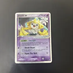 Pokemon 2006 Jirachi EX Holo Crystal Guardians 94/100 Ultra Rare LP - Image 1
