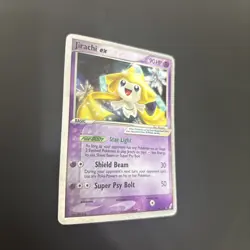 Pokemon 2006 Jirachi EX Holo Crystal Guardians 94/100 Ultra Rare LP - Image 2