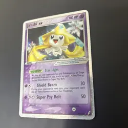 Pokemon 2006 Jirachi EX Holo Crystal Guardians 94/100 Ultra Rare LP - Image 3