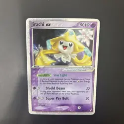 Pokemon 2006 Jirachi EX Holo Crystal Guardians 94/100 Ultra Rare LP - Image 5