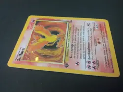 Moltres Sulfura Fossil 12/62 French 1st Edition Holo rare Pokemon TCG Pokemon - Image 3
