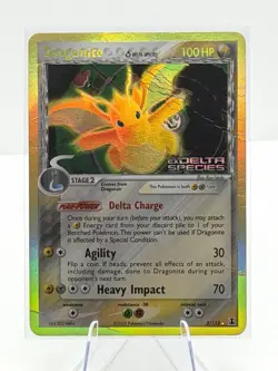 Dragonite EX Delta Species 3/113 Reverse Holo Stamped Pokemon TCG - Image 1