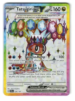 Tatsugiri ex 226/191 Holo Ultra Rare Surging Sparks Pokemon NM - Image 1