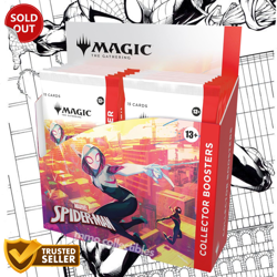 Magic The Gathering Spider-Man Collector Sealed Booster Box [12 Packs] Presale - Image 1