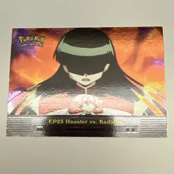 Pokemon 1st Print Blue Logo EP23 Haunter vs Kadabra Holo Foil Topps LP/MP - Image 1