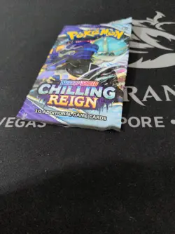 MISPRINT Chilling Reign ERROR MISCUT Booster Pack RARE SEALED! Pokemon! - Image 5
