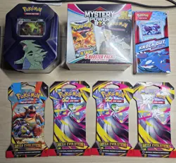 Pokemon Sealed Lot Mystery Power Box Booster Packs Knock Out Box New & Sealed - Image 1