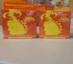 Pokemon Reshiram Charizard-GX Premium Collection Box + 2 Vivid Voltage ETBs - Image 3