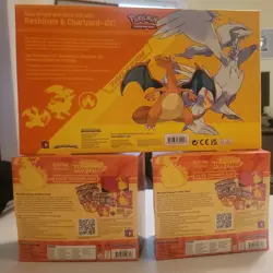 Pokemon Reshiram Charizard-GX Premium Collection Box + 2 Vivid Voltage ETBs - Image 5