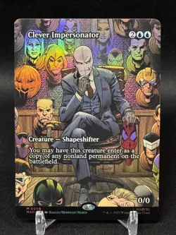 🌈 Clever Impersonator - FOIL - Borderless M MTG Marvel Universe M/NM, English - Image 1