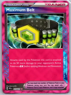 Maximum Belt 117/131 Holo ACE SPEC Rare Prismatic Evolutions Pokemon Near Mint - Image 1
