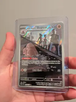 Team Rocket's Dugtrio 239/217 - Illustration Rare - Ascended Heroes - NM/M - Image 1