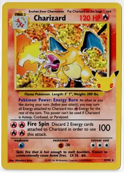 Charizard 4/102 Celebrations: Classic Collection *Base* Holo - Near Mint - Image 1