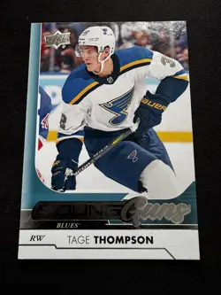 2017-18 Upper Deck Series 1 Tage Thompson Young Guns #228 (RC) - Image 1