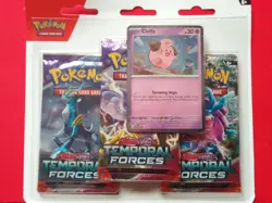 Pokemon TCG S&V Temporal Forces Triple Blister Pack Brand New Sealed - Image 1