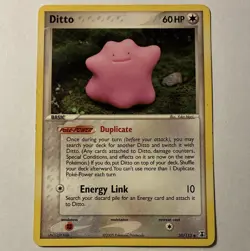 Pokemon TCG Ditto 35/113 Delta Species Rare Regular English 2005 60 HP - Image 1