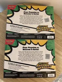 Pokemon TCG Mega Evolution-Ascended Heroes Mega Meganium EX x 2 Boxes - Image 2