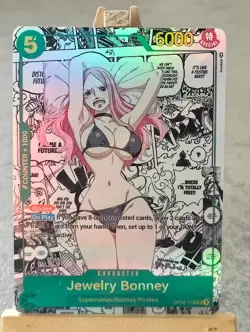 Jewelry Bonney One Piece Full Art Sexy Waifu doujin ACG Art Card - Image 1