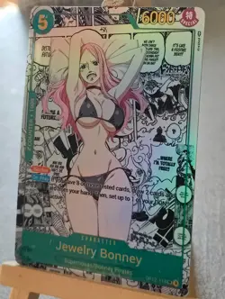 Jewelry Bonney One Piece Full Art Sexy Waifu doujin ACG Art Card - Image 2