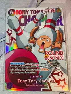 One Piece x Round 1 - Tony Tony.Chopper OP09-068 Promo - ENGLISH - NM - Image 1