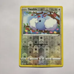 Pokemon - SWABLU 132/203 - REVERSE HOLO - Evolving Skies - Image 1