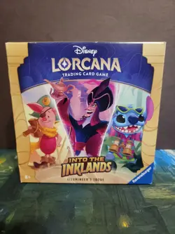 Disney Lorcana Into the Inklands Illumineer's Trove: 8 Packs, New Factory Sealed - Image 1