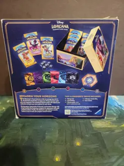 Disney Lorcana Into the Inklands Illumineer's Trove: 8 Packs, New Factory Sealed - Image 3