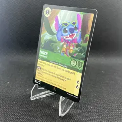 Stitch Covert Agent Rare Disney Lorcana Into the Inklands EN3 Cold Foil 89/204 - Image 2