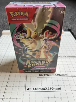 Pokemon Italian Ascended Heroes Booster Bundle SEALED BRAND NEW 6 Packs Total - Image 2