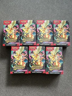 ASCENDED HEROES BOOSTER BUNDLE - 6 PACKS - FACTORY SEALED - POKEMON TCG - Image 1