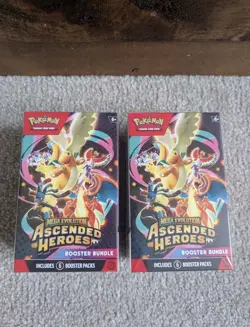 Pokemon TCG Ascended Heroes Booster Bundle 6 Pack X2 New & Sealed Same Day Ship✅ - Image 1
