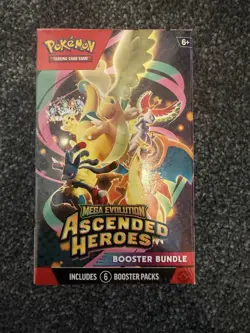 Pokemon TCG Ascended Heroes Booster Bundle Factory Sealed Brand New - Image 1
